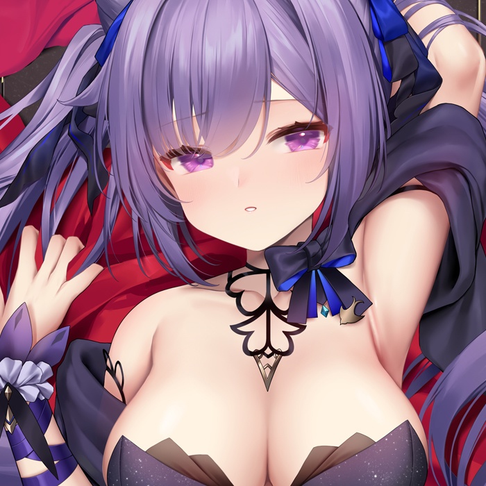 刻晴 霓裾の舞 抱き枕カバー 全年齢Ver. キャンペーン色紙付き