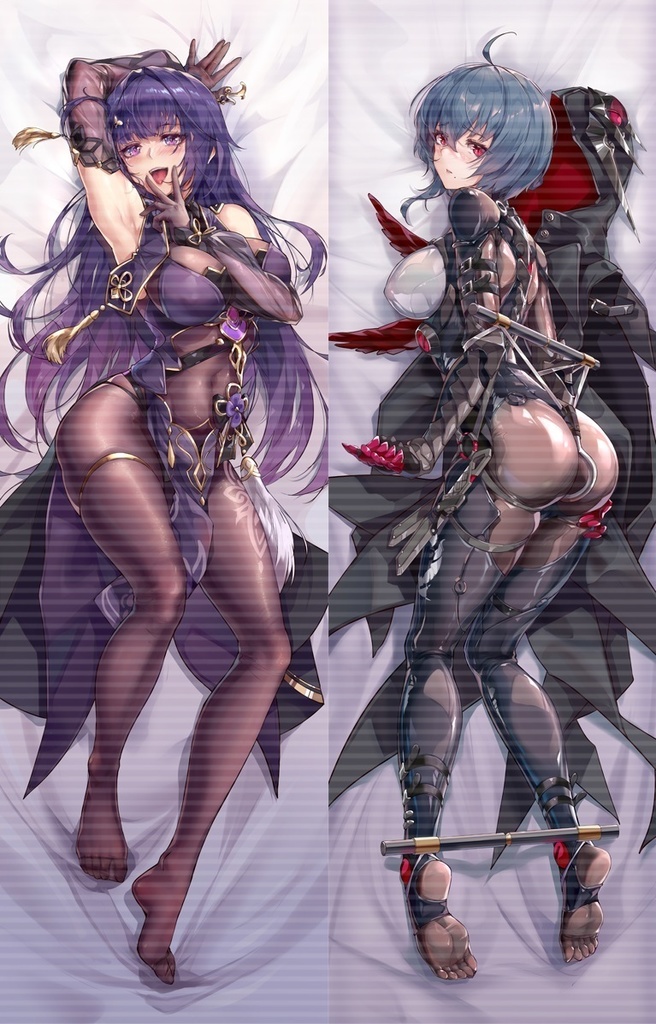 芽衣&ワタリガラス 抱き枕カバー 全年齢Ver.