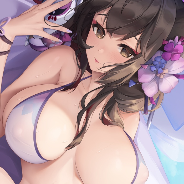 ワカモ Ver.2 抱き枕カバー 全年齢Ver. キャンペーン色紙付き