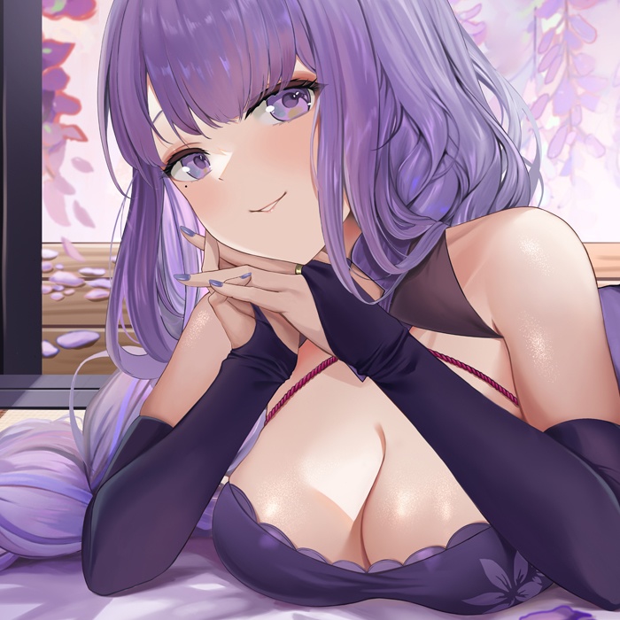 雷電将軍 バニー&チャイナドレス 抱き枕カバー 全年齢Ver. キャンペーン色紙付き