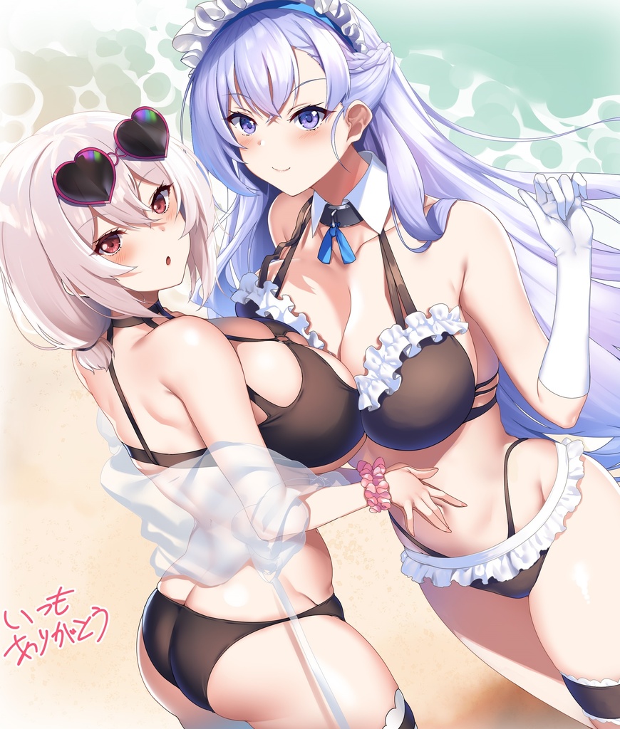 エリス 抱き枕カバー 全年齢Ver. キャンペーン色紙付き