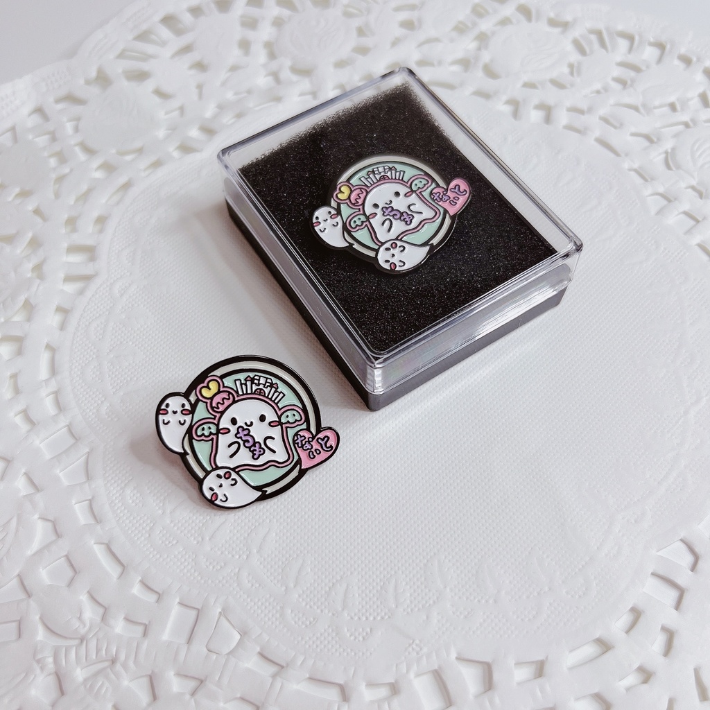 【在庫限り】めあめあ超会議限定グッズ🤍【ピンバッジ*絵馬】