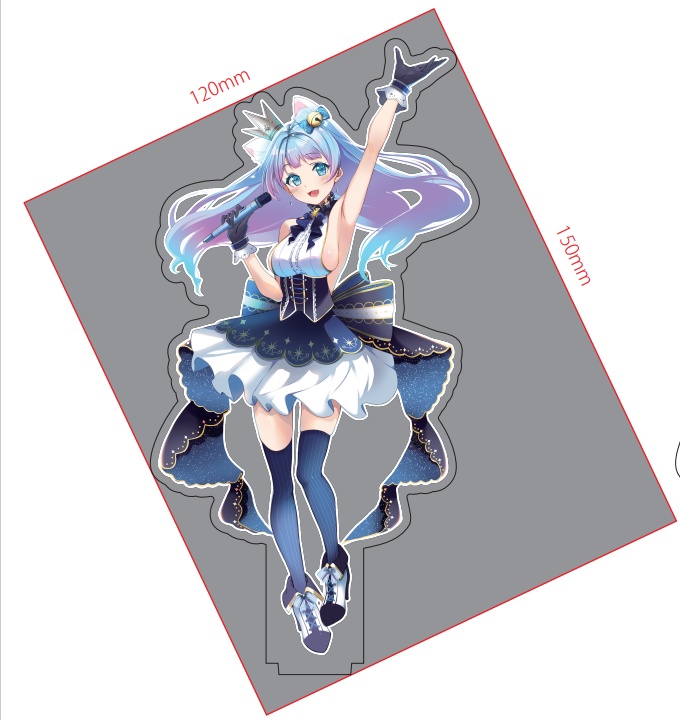 水紋カノンRainbowStage記念グッズ