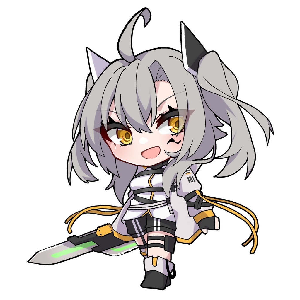 【オリジナル】アクリルキーホルダー　SDリフィル=エクスマキナ（弐式装備）