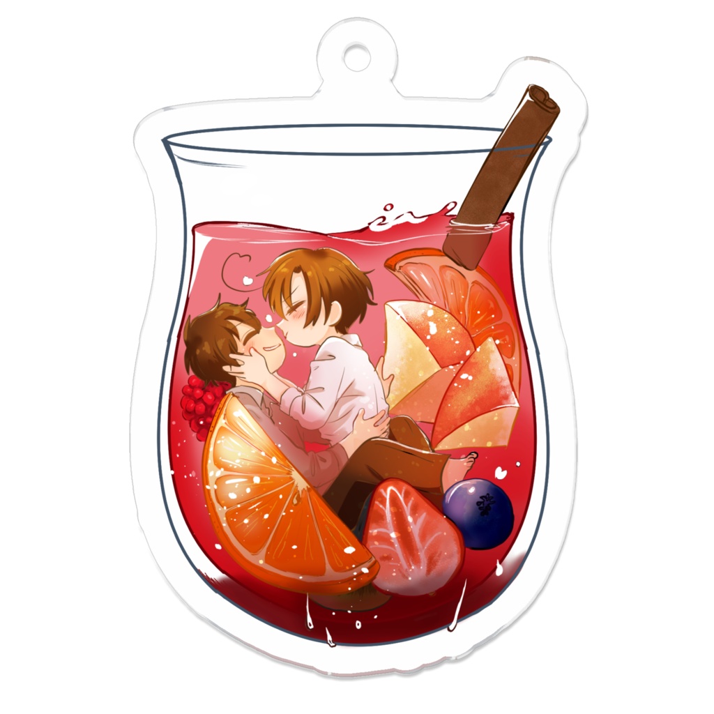 【アクリルキーホルダー】西ロマサングリア