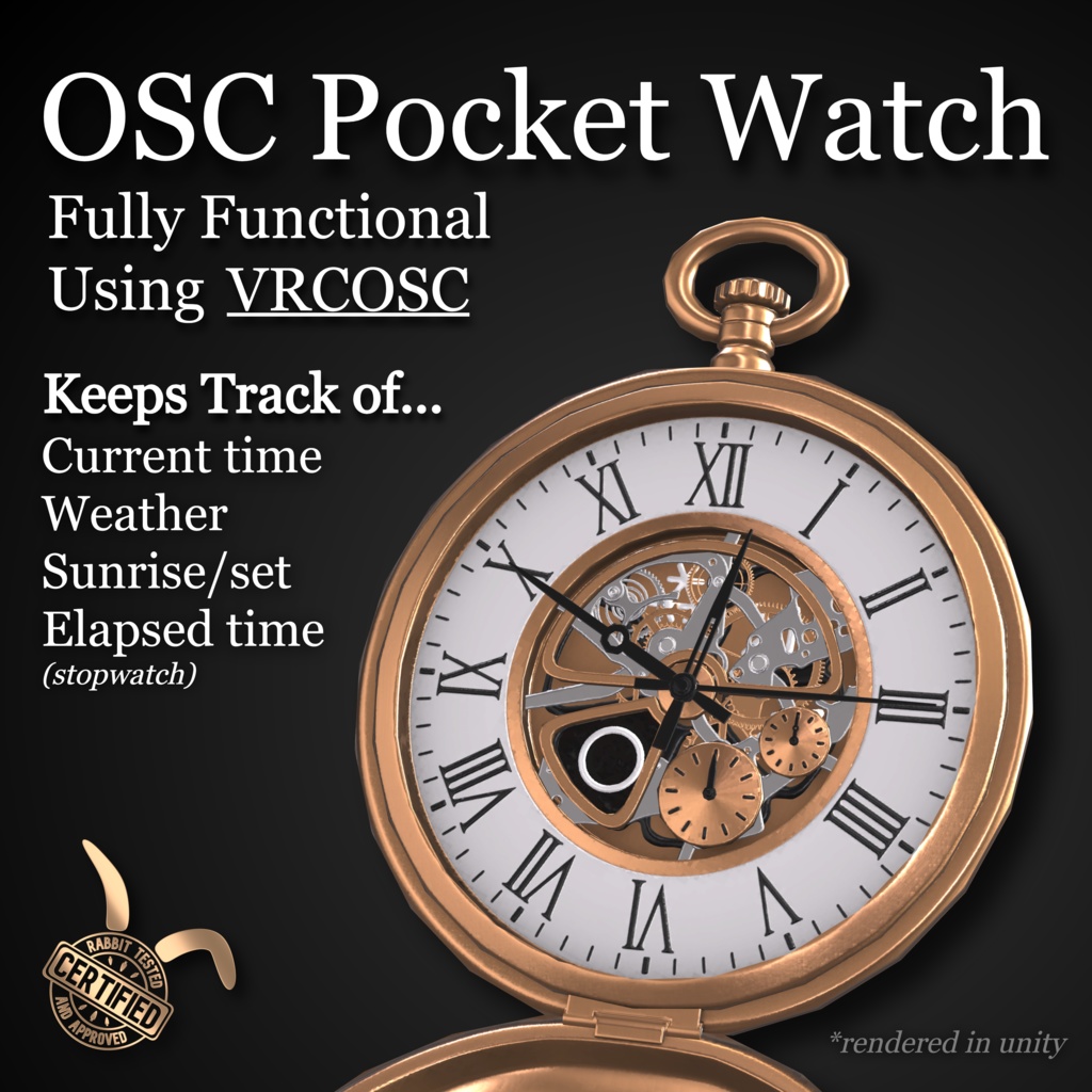 [VRC] OSC Pocket Watch