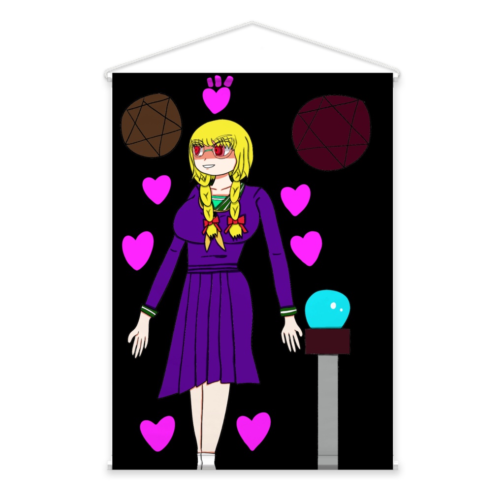 オリキャラ瑠偉真綾タペストリー11