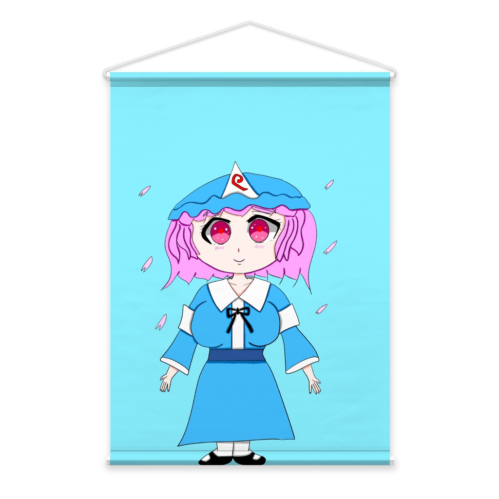 ミニ幽々子様タペストリー
