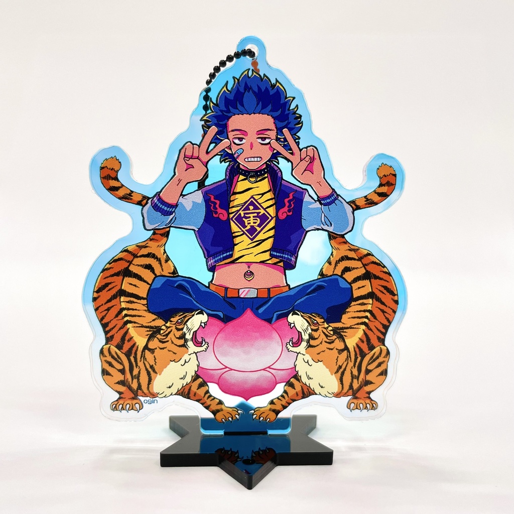 心操人使オーロラアクリルスタンドキーホルダー