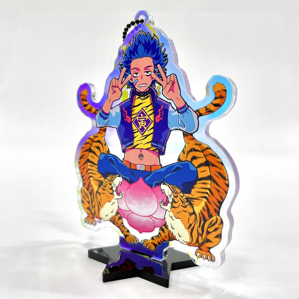 心操人使オーロラアクリルスタンドキーホルダー