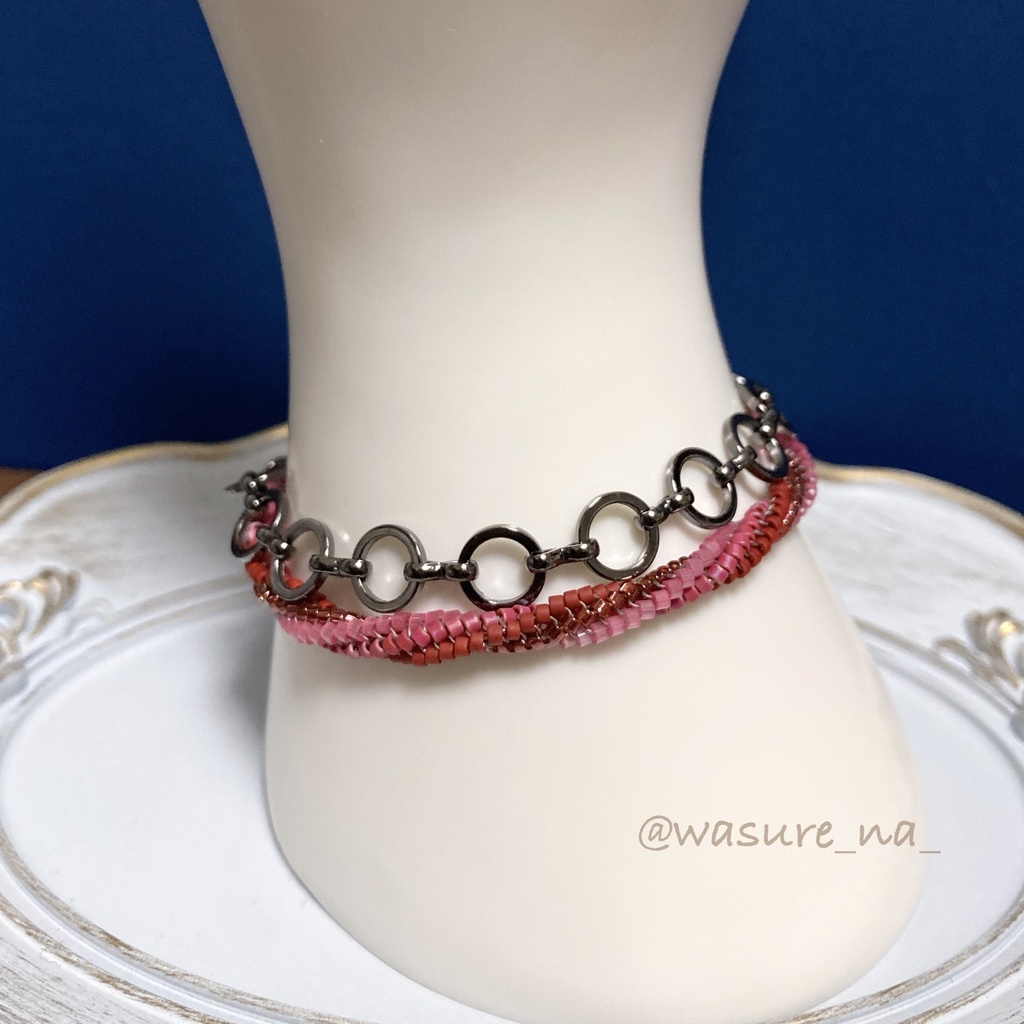 【最遊記】三蔵一行 ビーズブレスレット(同系色)