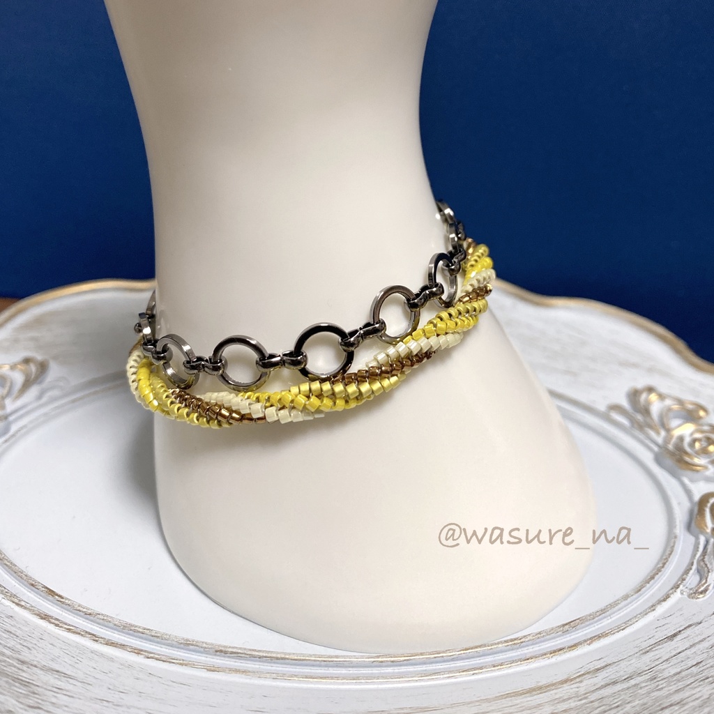 【最遊記】三蔵一行 ビーズブレスレット(同系色)