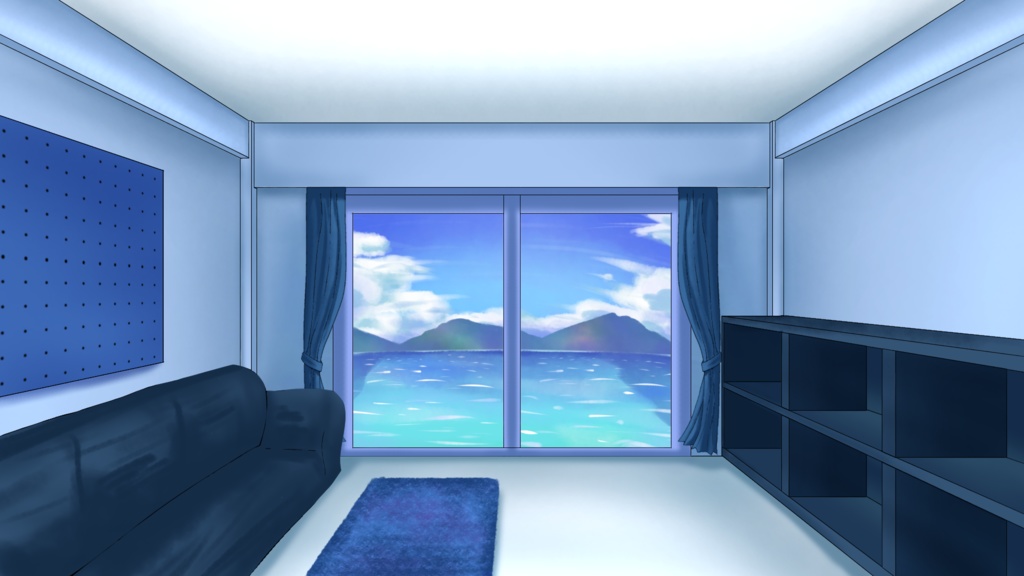 【フリー素材】配信部屋 素材セット