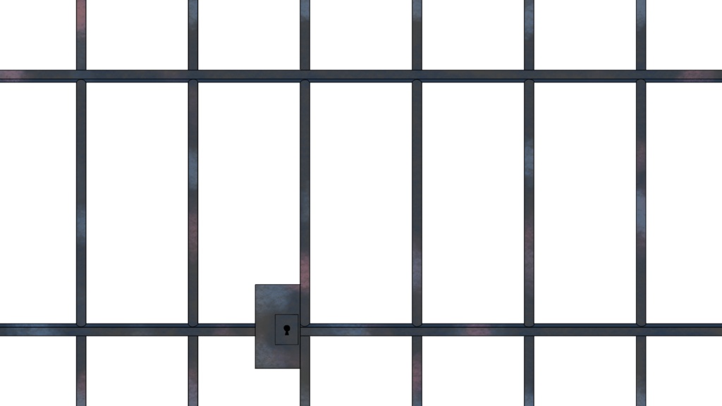 どこでも牢屋素材