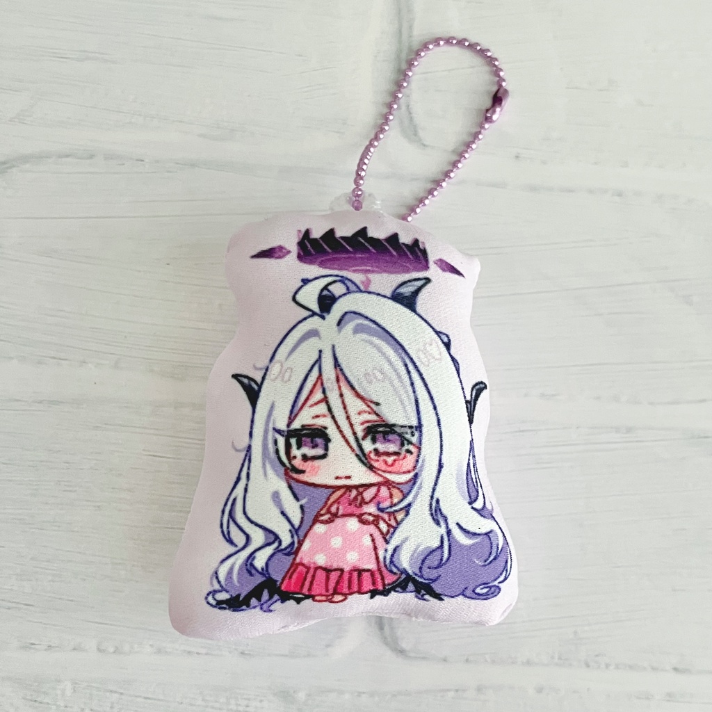 しょんぼりヒナ　クッションキーホルダー