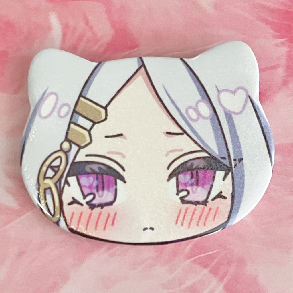 猫ヒナ缶バッジ