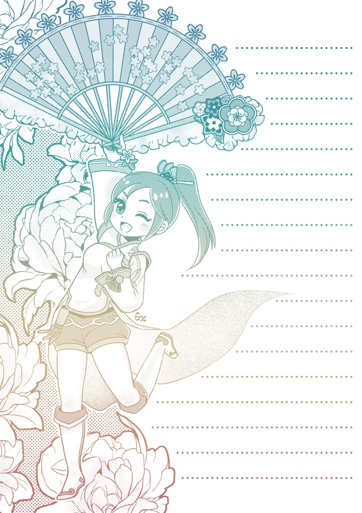 【三國無双】大喬/小喬/孫尚香 便箋セット【同人便箋博3新作】