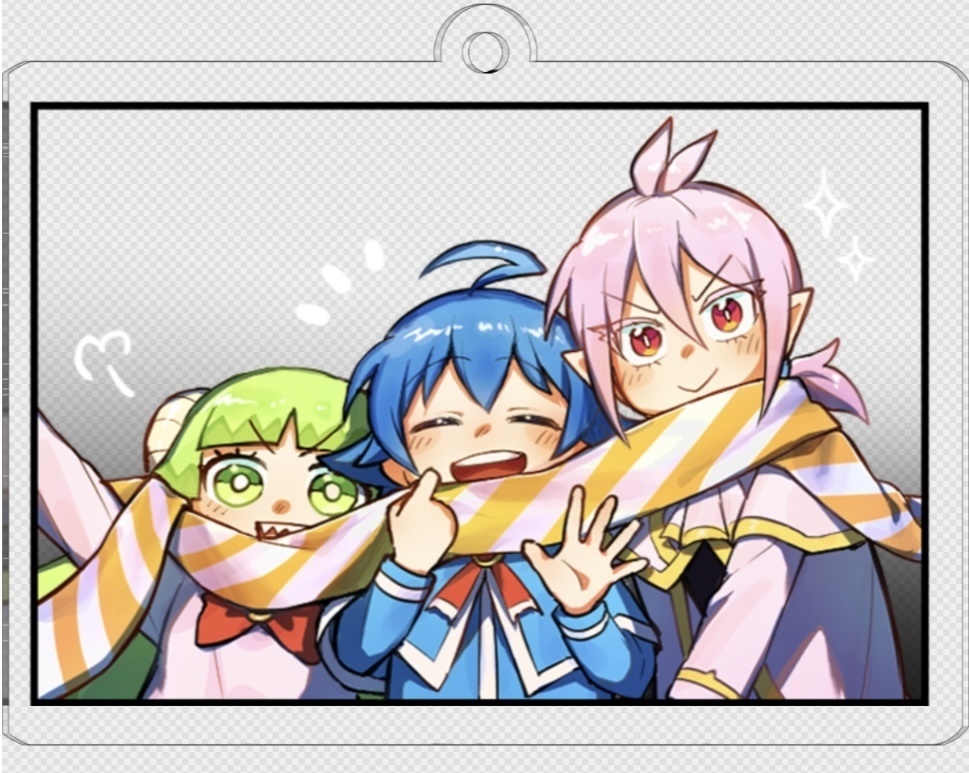 まぐんアクリルキーホルダー