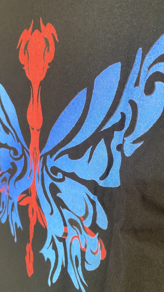 【逆十字架】コットンTシャツ(XL)