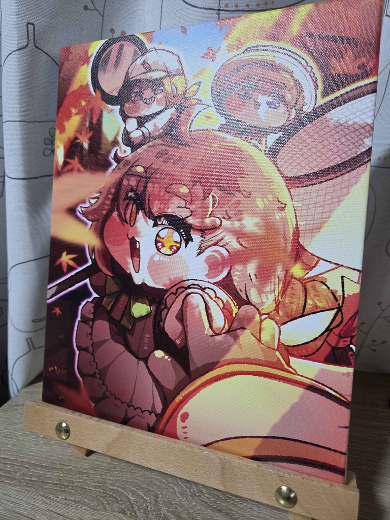 お出かけコンセプトキャンバスプリント【第2回トリもち祭】+おまけつき