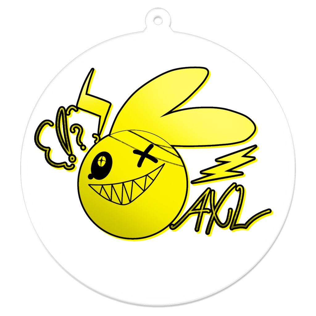 アクリルキーホルダー　ヴィロス　ホワイト