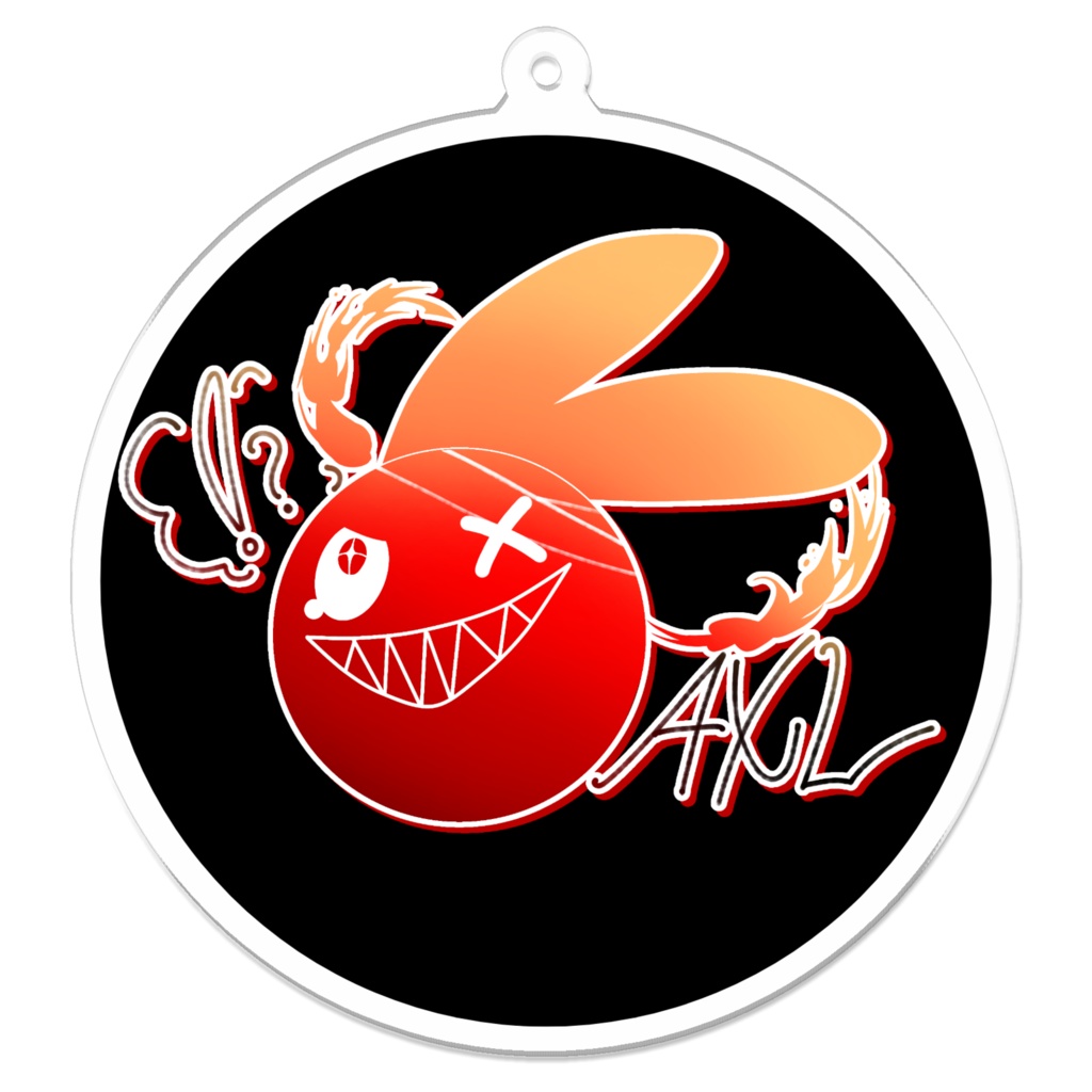 アクリルキーホルダー カロス ブラック