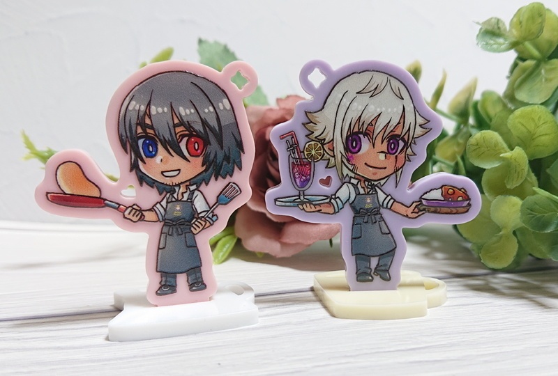 アクリルスタンド カフェコラボ風ミドオス