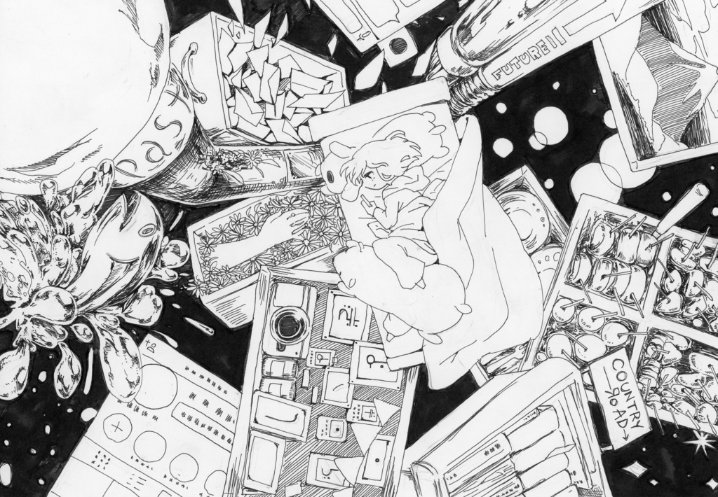 【限定1点】イラスト原画