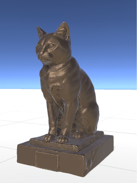 猫の像