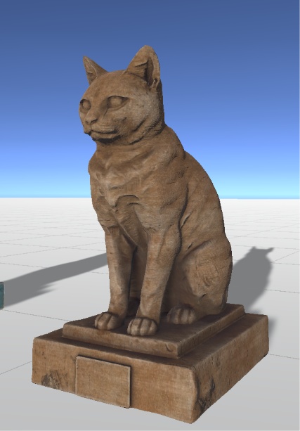猫の像