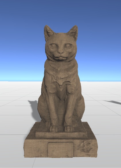 猫の像