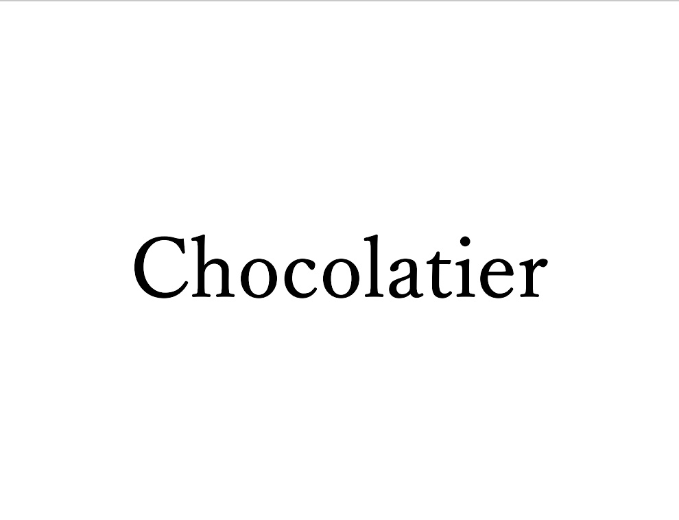 Chocolatier