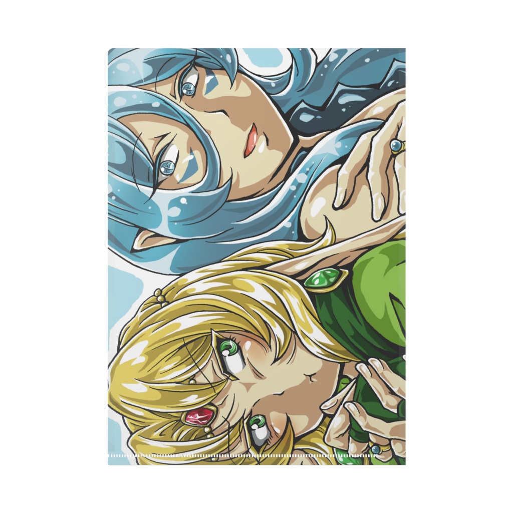 【オリジナル】RINSさんのいわゆる王道RPG アクリト クリアファイル