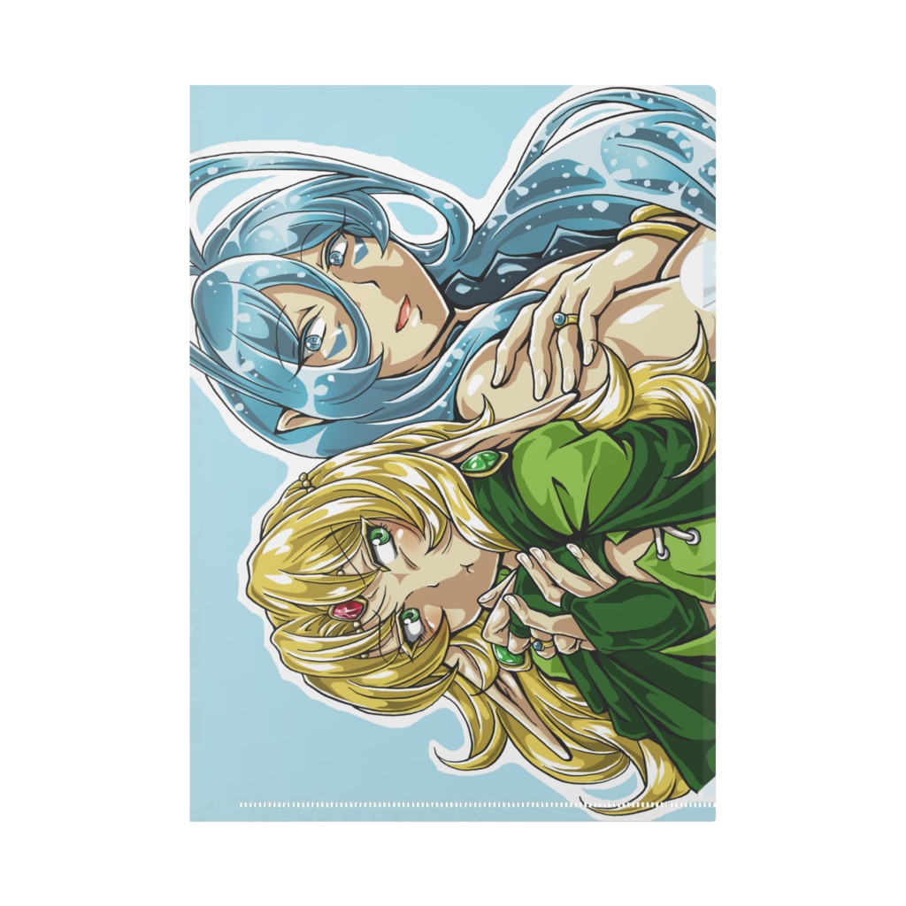 【オリジナル】RINSさんのいわゆる王道RPG　アクリト クリアファイル