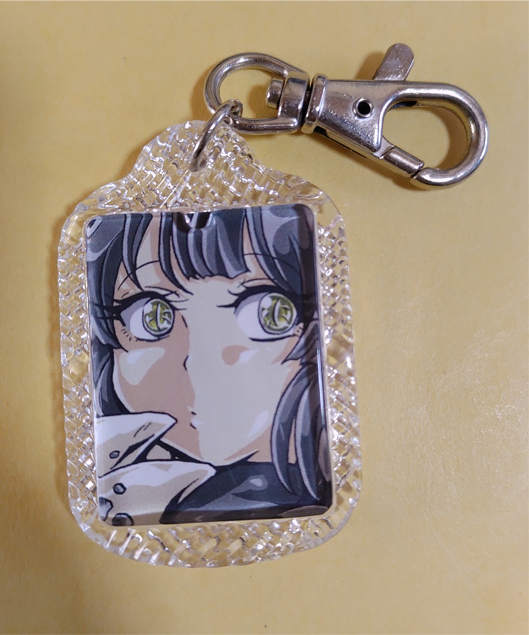 【※セール中】【※多少の細かい傷あり】【オリジナル】RINSさんのいわゆる王道RPG　アトモス（幼女時代）ハメパチキーホルダー