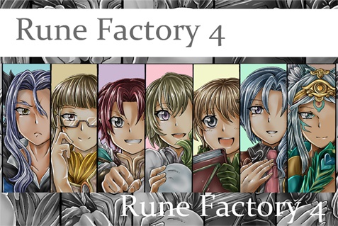 ルンファ4 婿（レスト君込み）A4クリアファイル