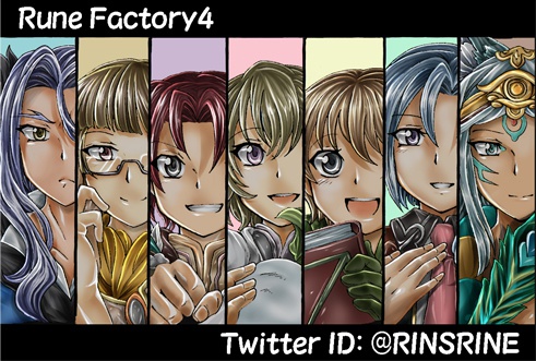 ルンファ4 婿（レスト君込み）ポストカード