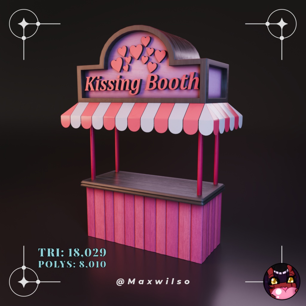 Kissing Booth - Prop - *FREE*