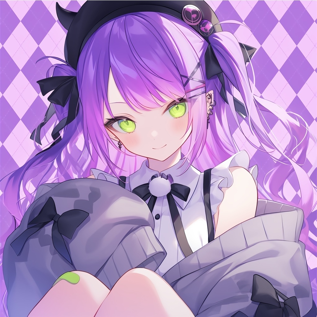 【非公式】 常闇トワ  クッションカバー
