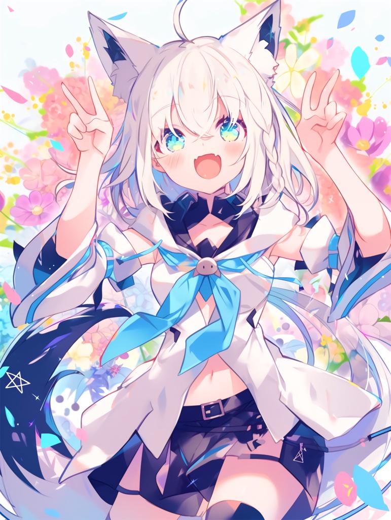 【非公式】 白上フブキ タペストリー