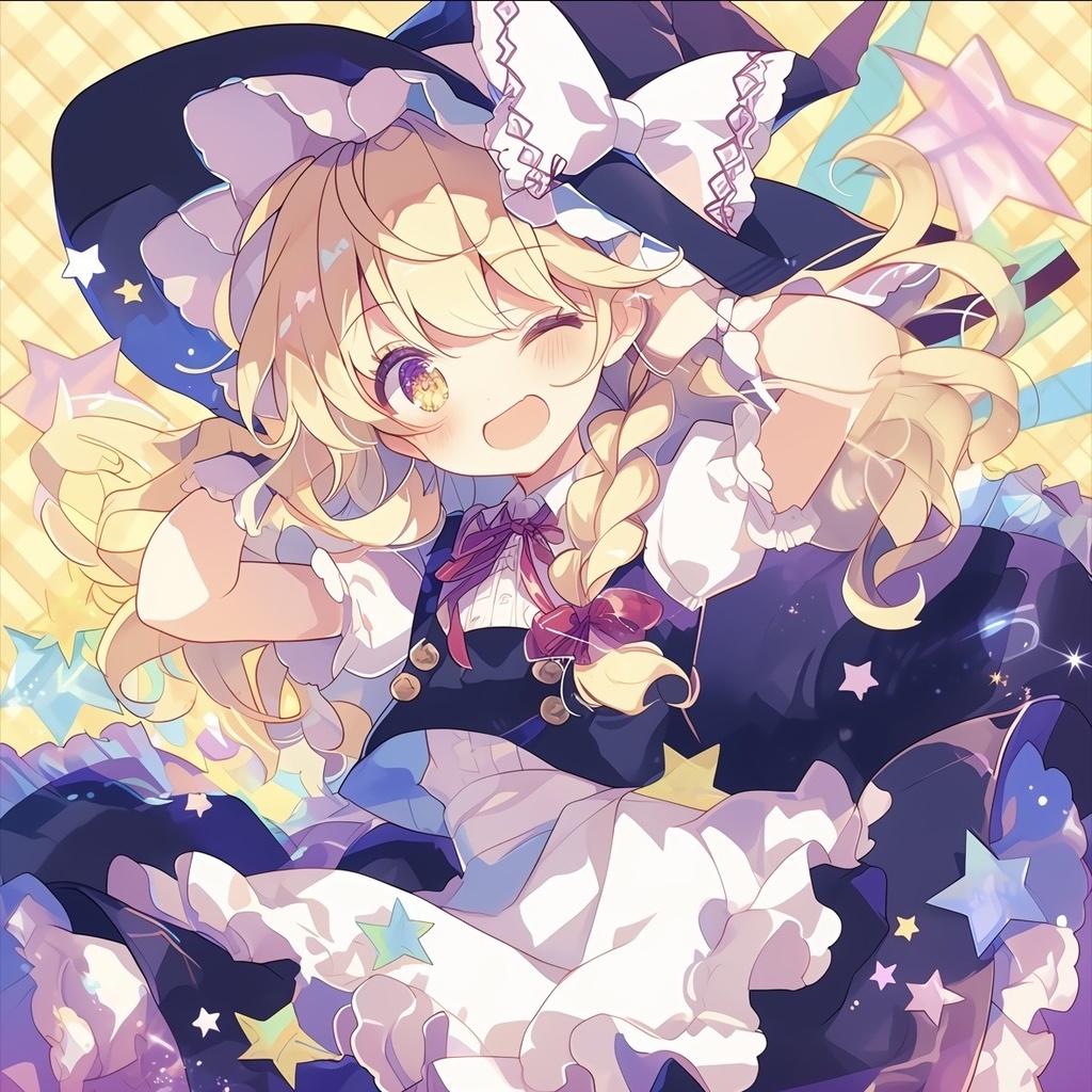 霧雨魔理沙 クッションカバー