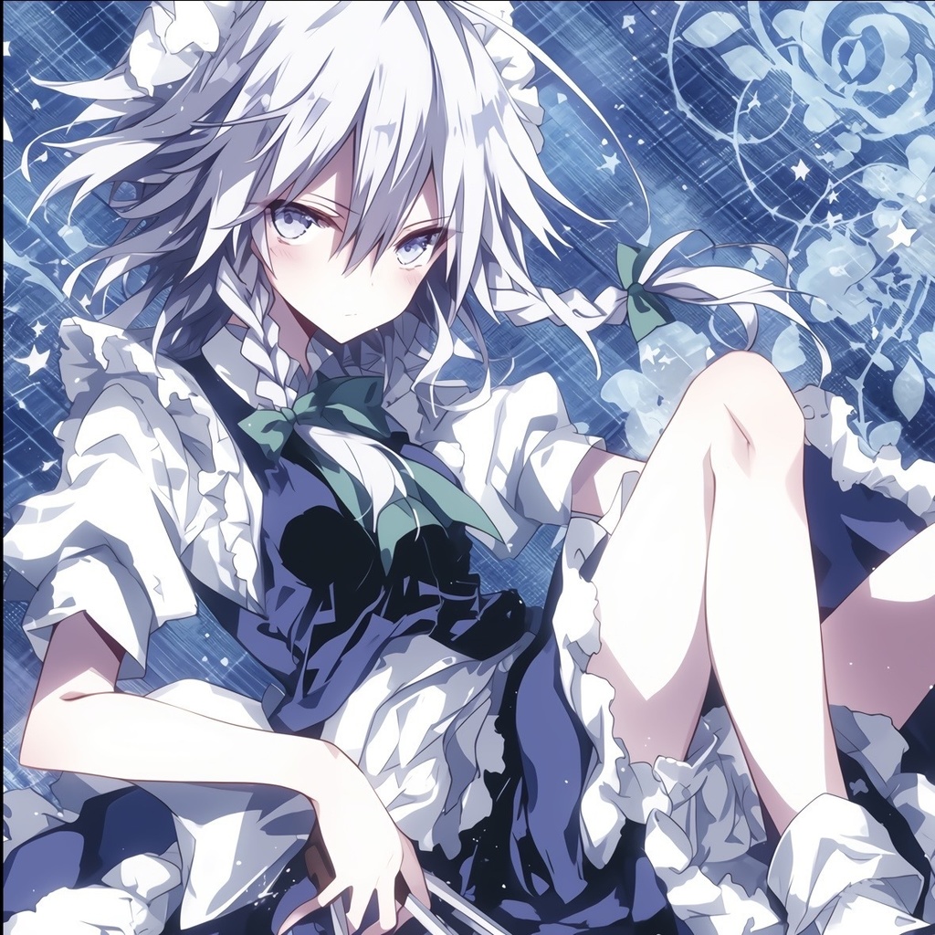 十六夜咲夜 クッションカバー