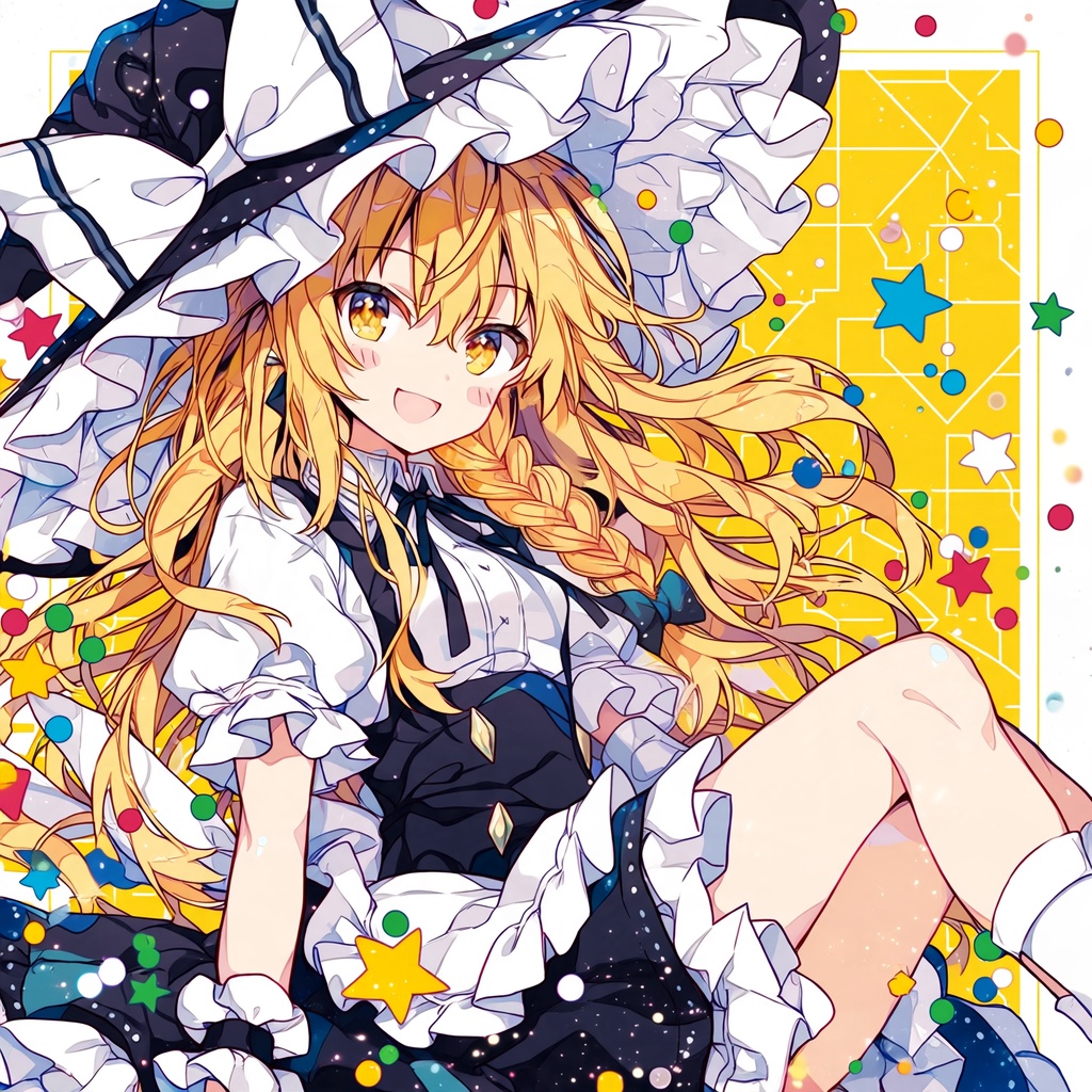 霧雨魔理沙 クッションカバー