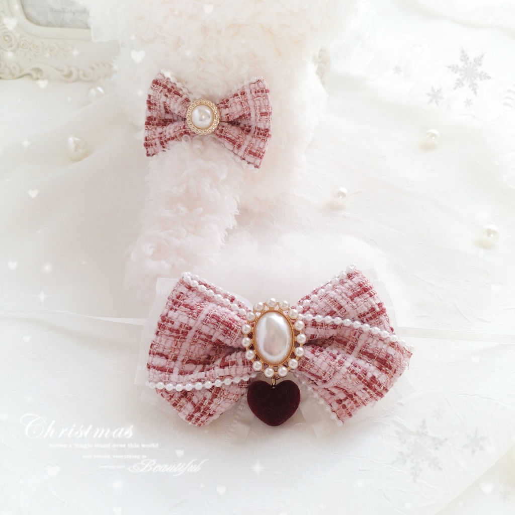 【14〜16cm】ツイードパールの猫ちゃん