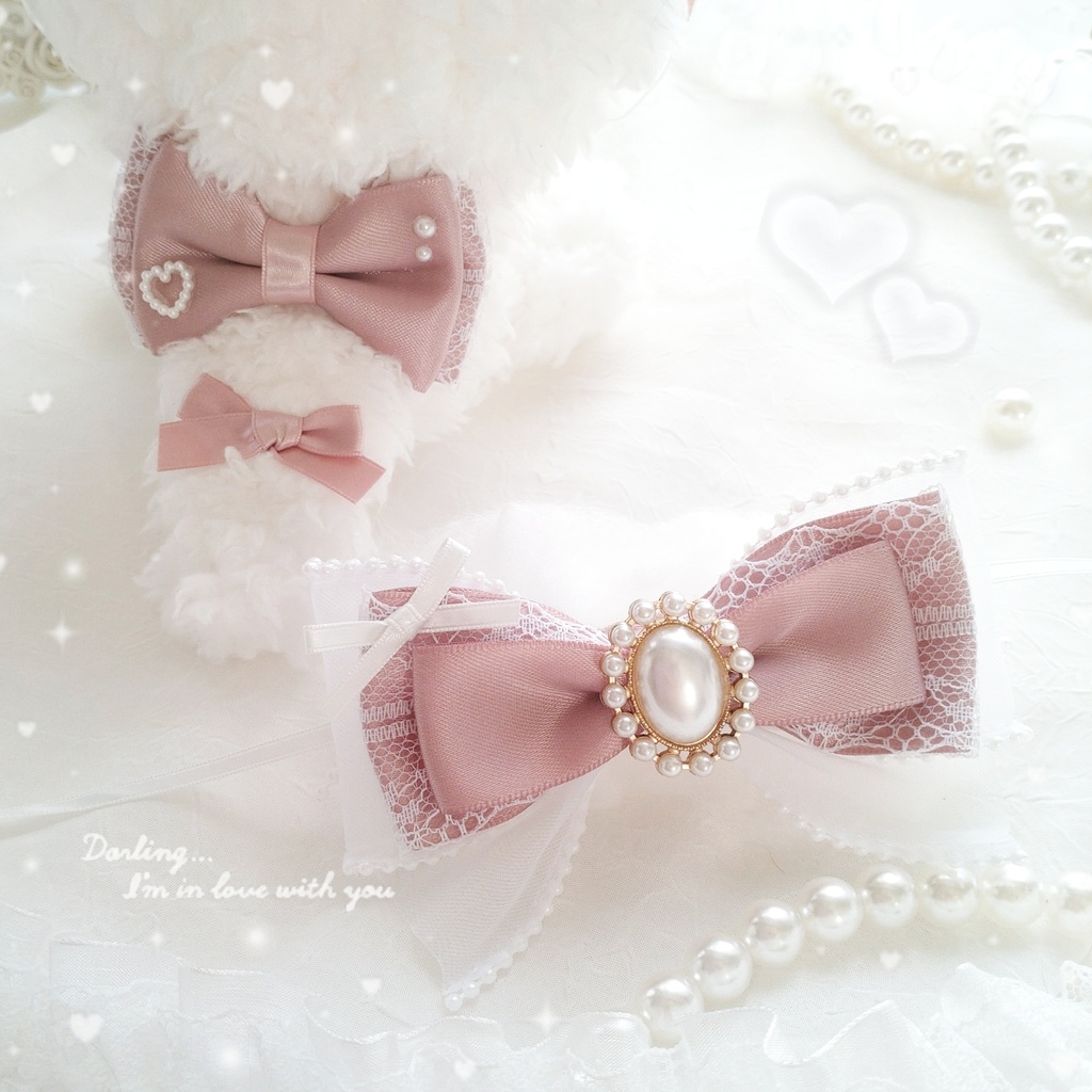 【13cm】サテンとレースのお姫様猫ちゃん着ぐるみ