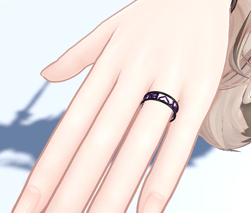 【無料】BlackCandyアクセサリー4種セット+おまけ【VRChat】