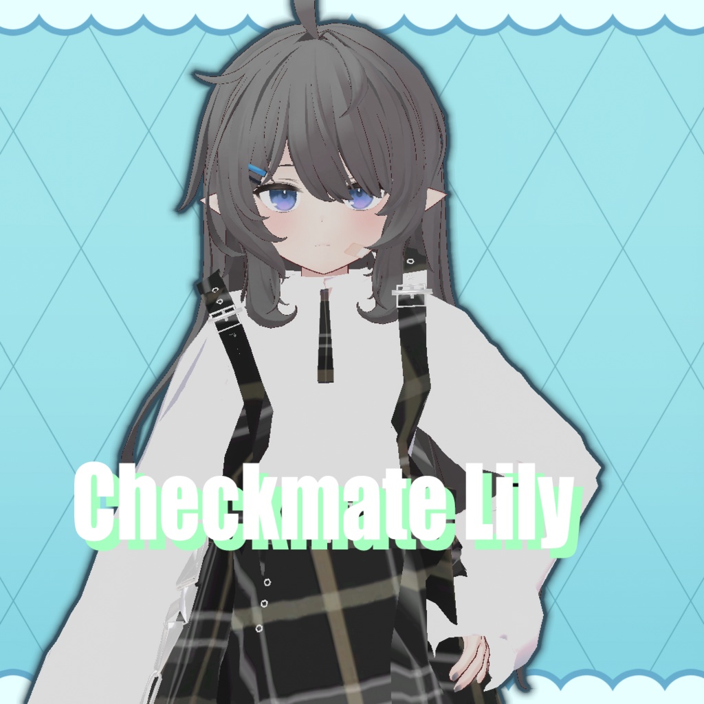 【Nayu - ナユ　専用】チェックメイト・リリィ-Checkmate Lily【VRChat】