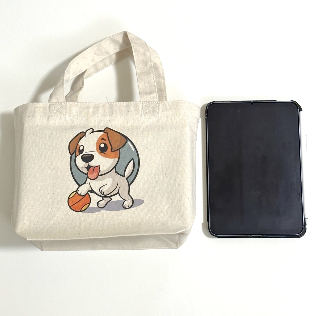 わんこのトートバッグ (テリア) サイズ S