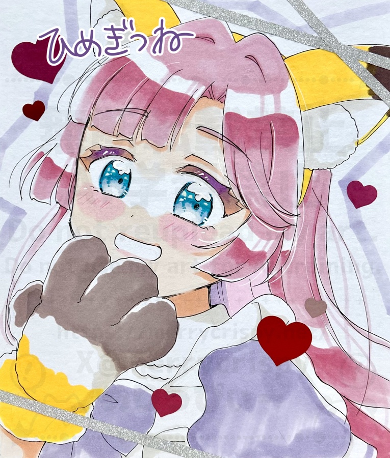 ラブライブ!蓮ノ空 手描き色紙