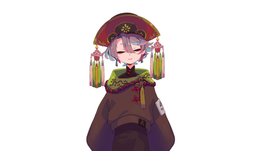 【Vtuber】FaceRig用Live2Dモデル(上半身)